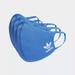 Adidas Accessories | Adidas Unisex Face Mask Size Medium/Large 3 Pack | Color: Blue | Size: M/L