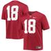 Men's Nike #18 Crimson Alabama Tide Game Jersey