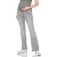Esprit Maternity Women's Pants Denim OTB Flared Jeans, Grey Denim-920, 40/32