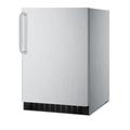 "24"" Wide Built-In All-Refrigerator - Summit Appliance FF64BXCSSTB"