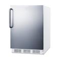 "24"" Wide Built-In All-Refrigerator, ADA Compliant - Summit Appliance FF61WBISSTBADA"