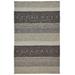 Genet Modern Eco-Friendly Bouclé Rug, Chracoal Gray/Tan, 8ft x 11ft Area Rug - Weave & Wander 679R0811SNDMLTG99