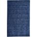 Celano Hand Woven Marled Wool Rug, Midnight Navy Blue, 5ft x 8ft Area Rug - Weave & Wander 579R8049DBL000E10