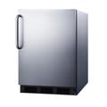 "24"" Wide Built-In All-Refrigerator, ADA Compliant - Summit Appliance FF6BKBISSTBADA"