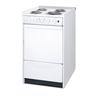 "20"" Wide Electric Coil Top Range - Summit Appliance WEM110R"