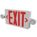 Halco 95005 - EV-EXC-RD Indoor Exit Emergency Combination LED Fixture