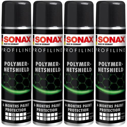 4x 340ml Sonax Profiline Polymer Netshield Lackversiegelung Glanzversiegelung
