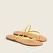 J. Crew Shoes | J Crew Capri Braided Leather Sandals Yellow Sz 8.5 | Color: Yellow | Size: 8.5