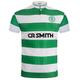 Celtic FC Official Gift Mens 1988 Centenary Home Retro Shirt Green Small