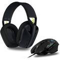 Logitech G502 HERO High-Performance Gaming-Maus + Logitech G435 Lightspeed Kabelloses Bluetooth-Gaming-Headset