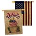 Angeleno Heritage 2-Sided Polyester 40 x 28 in. House Flag in Blue/Brown/Red | 40 H x 28 W in | Wayfair AH-PC-HP-137234-IP-BOAA-D-US20-AH