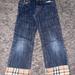 Burberry Bottoms | Guc Classic Nova Check Burberry Jeans Boys Size 8 | Color: Blue | Size: 8b