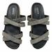 Torrid Shoes | Glitter Strappy Sandals Size 9 Torrid Summer | Color: Black/Silver | Size: 9