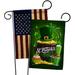 Angeleno Heritage 2-Sided Polyester 19 x 13 in. Garden Flag in Black/Green/Yellow | 18.5 H x 13 W in | Wayfair AH-SA-GP-137364-IP-BOAA-D-US20-AH