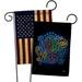 Angeleno Heritage Halloween 2-Sided Polyester 19 x 13 in. Garden Flag in Black/Blue | 18.5 H x 13 W in | Wayfair AH-HO-GP-137507-IP-BOAA-D-US21-AH