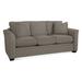 Braxton Culler Bridgeport 85" Flared Arm Sofa Bed w/ Reversible Cushions Other Performance Fabrics in Blue/Black | 35 H x 85 W x 38 D in | Wayfair