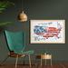 East Urban Home Ambesonne American Wall Art w/ Frame, USA Flag Hand Drawn All States Cultural Heritage Howdy Texas Cowboy Themed | Wayfair