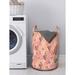 East Urban Home Ambesonne Coral Laundry Bag Fabric in Brown/Pink | 12.99 H x 12.99 W in | Wayfair 38F0A3E7390A4FB18B3E22CBD624C214