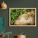 East Urban Home Plant Wall Art w/ Frame, Hop Twigs On An Old & Cracked Wooden Board Fresh Picked Whole Hops Brewing | Wayfair