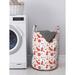 East Urban Home Ambesonne Music Laundry Bag Fabric in Blue/Red | 12.99 H x 12.99 W in | Wayfair 1047295CEE3E4C38960FF92DF9BF5B2C