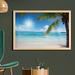 East Urban Home Ambesonne Summer Wall Art w/ Frame, Tropical Paradise Beach Coconut Palms Crystal Ocean Vaccation Party Theme | Wayfair