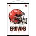Cleveland Browns 22.4'' x 34'' Magnetic Framed Helmet Poster