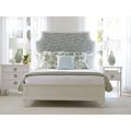 Tommy Bahama Home Ocean Breeze Belle Isle Bed Wood & /Upholstered/Polyester in Brown | 66 H x 60 W x 80 D in | Wayfair 570-153C-40