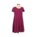 Old Navy Casual Dress - A-Line: Pink Solid Dresses - Women's Size X-Small