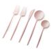 Latitude Run® Disposable Noble Collection Flatware Set Plastic in Pink | Wayfair 3E0C53F912FC4E05BEB2550CFEF14F8D