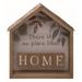 The Holiday Aisle® Wood Harvest House Shaped Tabletop Decor Wood in Brown | 9.25 H x 2 W x 8.25 D in | Wayfair A8413F21CC1E4886BF9DFE1B050681AC