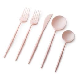 Latitude Run® Disposable Noble Collection Flatware Set Plastic in Pink | Wayfair BF4FDC0B01E244D8A105907D05A20A41