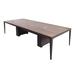 Inbox Zero Rectangular Conference Meeting Table Wood in Brown | 29.5 H x 118.1 W x 47.2 D in | Wayfair E53CA722A6904C24BD942643E14D36AD