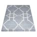 Gray/White 108 x 0.75 in Area Rug - Dakota Fields Sumas Hand-Knotted Wool Light Gray White Area Rug Wool | 108 W x 0.75 D in | Wayfair