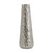 17 Stories Nickel Metal Table Vase Metal in Gray | 19.3 H x 6.3 W x 6.3 D in | Wayfair AD6F9714635F4F6CA1AB2EB0678B802D