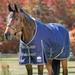 SmartPak Ultimate Turnout Blanket - 69 - Heavy (360g) - Navy w/ Charcoal & Grey Trim & White Piping - Smartpak