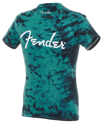 Fender T-Shirt Tie-Dye Logo Black L