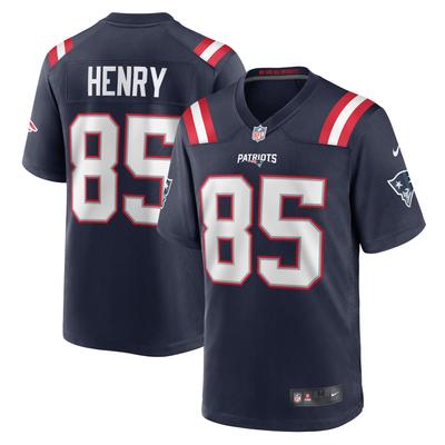 New England Patriots Nike Game Heimtrikot - Marineblau - Hunter Henry - Herren Image