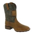 Ariat Hybrid Patriot Country - Mens 8 Brown Boot E2