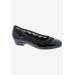 Women's Tootsie Kitten Heel Pump by Ros Hommerson in Black Patent (Size 10 1/2 M)