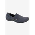 Wide Width Women's Cake Flat by Ros Hommerson in Navy (Size 9 W)