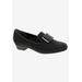 Wide Width Women's Treasure Loafer by Ros Hommerson in Black Micro (Size 8 1/2 W)
