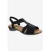 Women's Miriam Sandal by Ros Hommerson in Black Elastic (Size 6 1/2 M)
