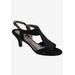 Women's Lucky Slingback by Ros Hommerson in Black Micro (Size 7 1/2 M)