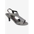 Wide Width Women's Lucky Slingback by Ros Hommerson in Silver Iridescent (Size 7 1/2 W)