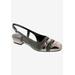 Women's Tempt Slingback by Ros Hommerson in Silver Glitter Metallic (Size 7 M)