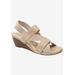 Wide Width Women's Wynona Sandal by Ros Hommerson in Nude Combo (Size 6 W)