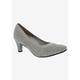 Women's Kitty Pump by Ros Hommerson in Light Grey Lurex (Size 11 M)