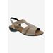 Wide Width Women's Miriam Sandal by Ros Hommerson in Sand Elastic (Size 6 1/2 W)