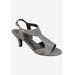 Wide Width Women's Lucky Slingback by Ros Hommerson in Silver Iridescent (Size 11 W)