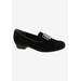 Wide Width Women's Treasure Loafer by Ros Hommerson in Black Suede (Size 7 W)